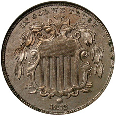 1873 Shield Nickel